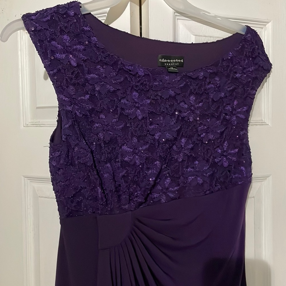 Purple dress. Light weight